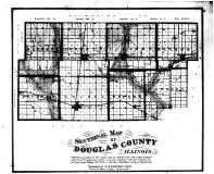 Douglas County Sectional Map, Douglas County 1875